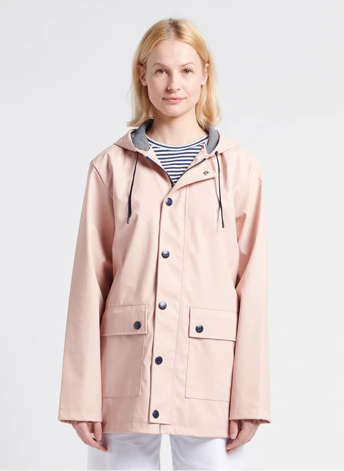 PETIT BATEAU Ciré à Capuche | Rose 3 PETIT BATEAU Ciré à Capuche | Rose