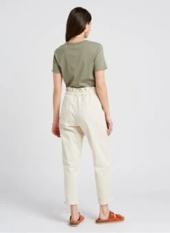 PETIT BATEAU Tee-shirt Col Rond En Coton | Vert -Petit Bateau 4176142