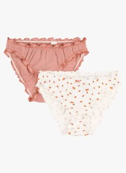 PETIT BATEAU Lot De 2 Culottes En Coton | Multicolore