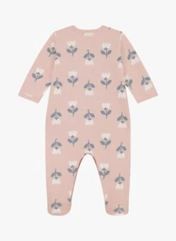 PETIT BATEAU Dors-bien Tulipes En Coton Bio | Rose -Petit Bateau 4182139