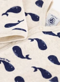 PETIT BATEAU Dors-bien Baleines En Coton Bio | Bleu 7 PETIT BATEAU Dors-bien Baleines En Coton Bio | Bleu -Petit Bateau 4182143