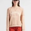 PETIT BATEAU Sweat Col Rond En Coton | Rose -Petit Bateau 4187186