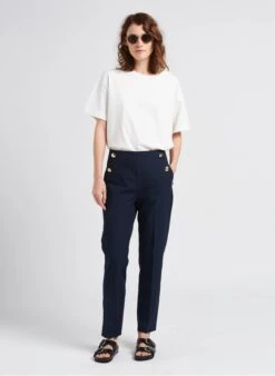 PETIT BATEAU Tee-shirt Col Rond En Coton | Blanc -Petit Bateau 4266673