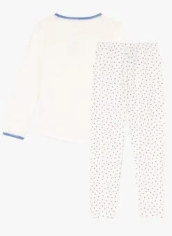 PETIT BATEAU Ensemble De Pyjama En Coton | Bleu -Petit Bateau 4269981