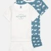 PETIT BATEAU Pyjacourts Unisex 2 Pack - Pyjama - White/Blue -Petit Bateau 512ea0f800bd44909c8b209efe08315e