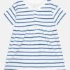 PETIT BATEAU Robe Body - Robe De Jour - Marshmallow/Perse -Petit Bateau 5a4d0629c3cb46ea9e3bee8da84ed9ae