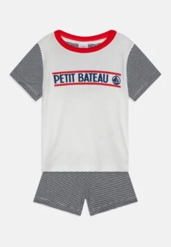 PETIT BATEAU Pyjacourt Unisex - Pyjama - Smoking/Marshmallow