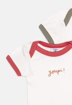 PETIT BATEAU Unisex 5 Pack - Body - White -Petit Bateau 6b8a573e5aeb49a296a54407104577a0