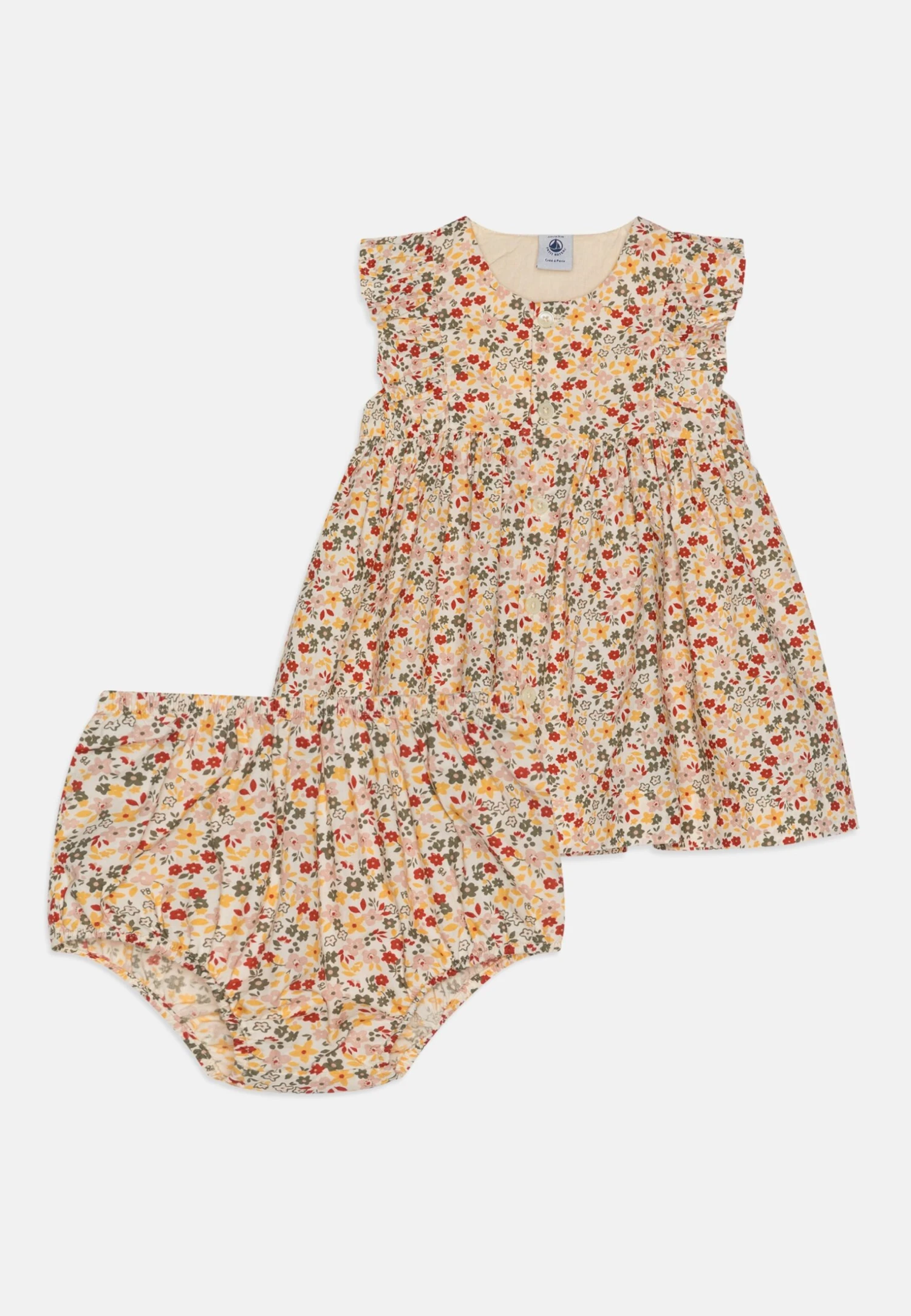 PETIT BATEAU Robe Bloomer - Robe De Jour - Avalanche/Multi-Coloured 3 PETIT BATEAU Robe Bloomer - Robe De Jour - Avalanche/Multi-Coloured