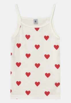 PETIT BATEAU Heart 2 Pack - Caraco - White/Red 8 PETIT BATEAU Heart 2 Pack - Caraco - White/Red -Petit Bateau 94ab991f99bc4b22985547e828e5e114