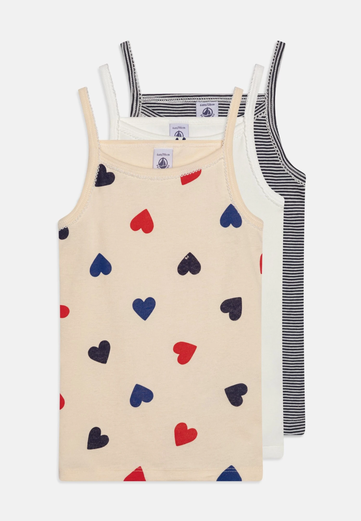 PETIT BATEAU Kids 3 Pack - Caraco 3 PETIT BATEAU Kids 3 Pack - Caraco