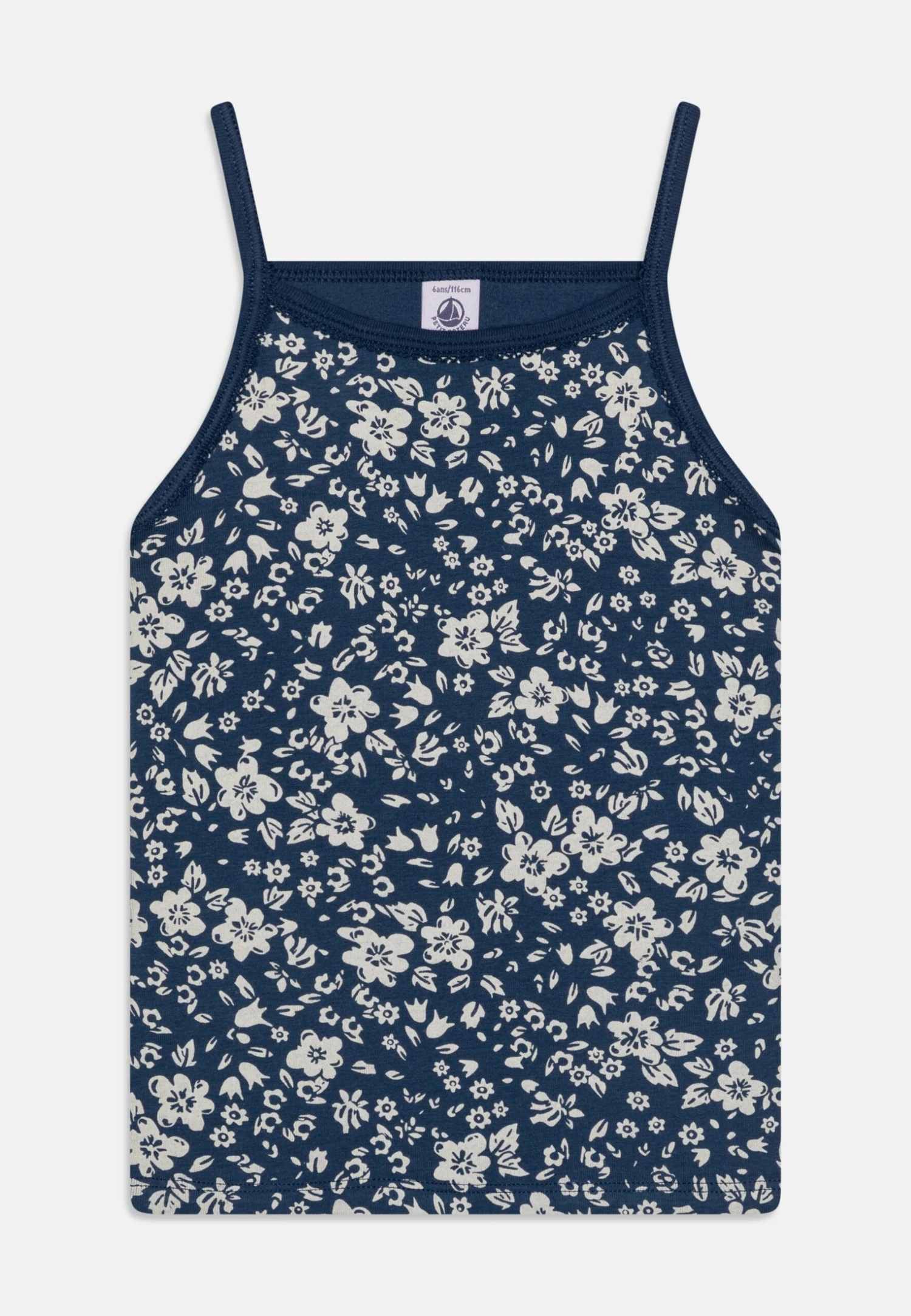 PETIT BATEAU Kids 2 Pack - Caraco - White/Dark Blue 5 PETIT BATEAU Kids 2 Pack - Caraco - White/Dark Blue – Image 3