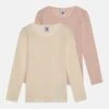 PETIT BATEAU Kids 2 Pack - T-Shirt À Manches Longues - Pink,Offwhite 1 PETIT BATEAU Kids 2 Pack - T-Shirt À Manches Longues - Pink,Offwhite -Petit Bateau ae0a1698d0cf4fa0a7d3946c72c98d4d