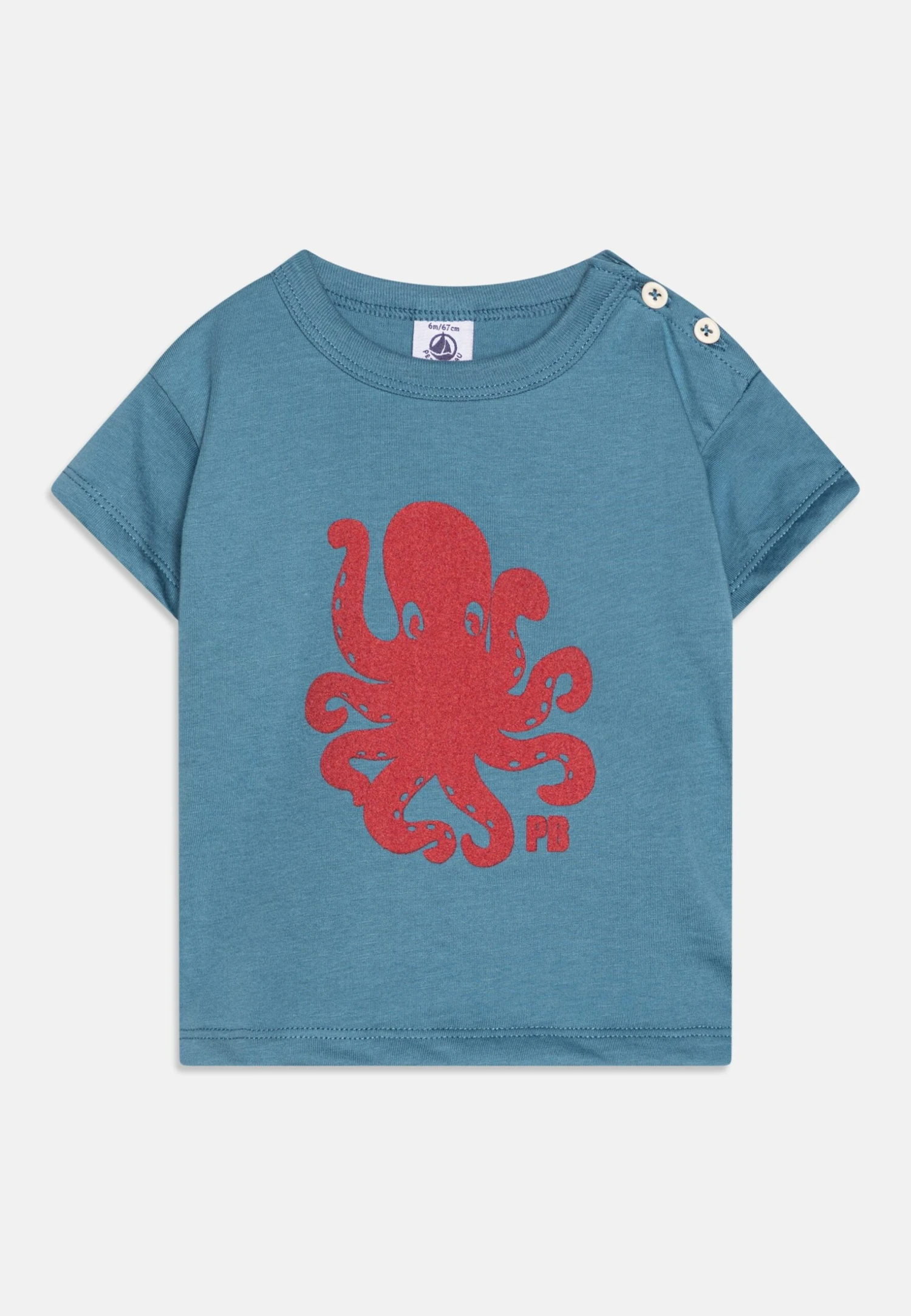 PETIT BATEAU Tee - T-Shirt Imprimé - Lavis 3 PETIT BATEAU Tee - T-Shirt Imprimé - Lavis