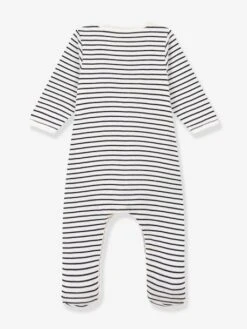 Bodypyjama à Rayures En Coton Bébé PETIT BATEAU -Petit Bateau bodypyjama a rayures en coton bebe petit bateau 4