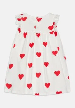 PETIT BATEAU Robe En Jersey - Marshmallow/Terkuit -Petit Bateau c71d4732e4334d85af23abb502277dfc