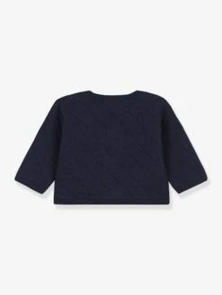 Cardigan Bébé En Tubique Matelassé - PETIT BATEAU -Petit Bateau cardigan bebe en tubique matelasse petit bateau 3