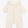 Combinaison Longue Ouatinée à Capuche En Coton Bébé PETIT BATEAU -Petit Bateau combinaison longue ouatinee a capuche en coton bebe petit bateau