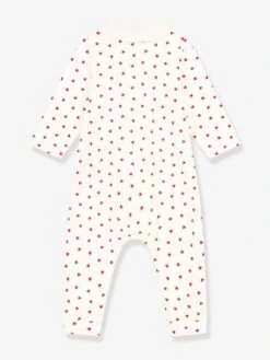 Combinaison Longue Petits Cœurs Bébé PETIT BATEAU