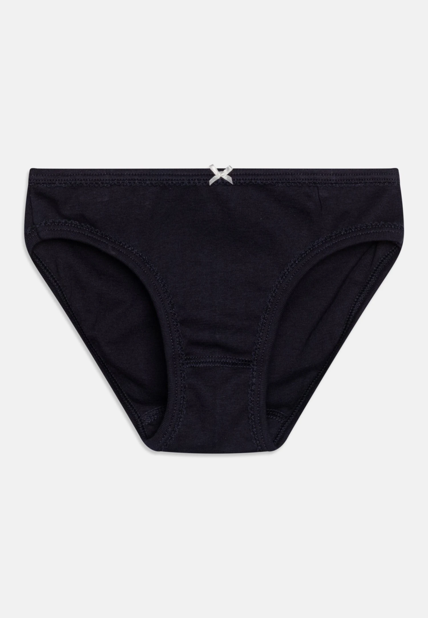 PETIT BATEAU Kids Culottes 3 Pack - Slip - White/Dark Blue 5 PETIT BATEAU Kids Culottes 3 Pack - Slip - White/Dark Blue – Image 3