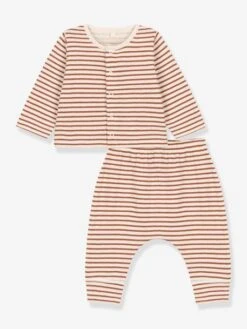 Petit Bateau 43 Ensemble 2 Pièces à Rayures PETIT BATEAU