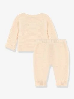 Petit Bateau -Petit Bateau ensemble 2 pieces en tricot coton bio petit bateau 1