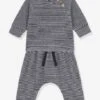 Ensemble 2 Pièces En Velours Et Coton PETIT BATEAU -Petit Bateau ensemble 2 pieces en velours et coton petit bateau