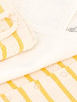 Petit Bateau -Petit Bateau ensemble naissance 3 pieces en coton bio petit bateau 1