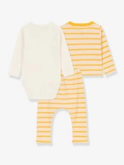 Petit Bateau 45 Ensemble Naissance 3 Pièces En Coton Bio PETIT BATEAU