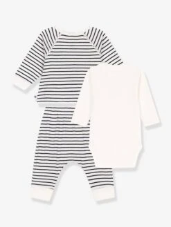 Petit Bateau -Petit Bateau ensemble naissance 3 pieces petit bateau 1