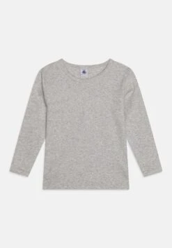 PETIT BATEAU Kids 2 Pack Unisex - T-Shirt À Manches Longues - Mottled Light Grey/Blue -Petit Bateau f9b78e932a1c427caf20913ec06d6e6b