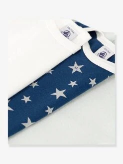 Lot De 3 Bodies Manches Longues étoiles Phosphorescentes PETIT BATEAU -Petit Bateau lot de 3 bodies manches longues etoiles phosphorescentes petit bateau 2