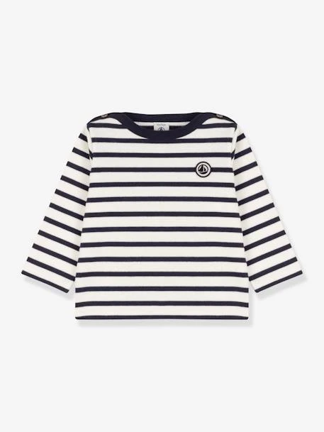 Marinière Bébé Manches Longues En Coton Bio PETIT BATEAU 3 Marinière Bébé Manches Longues En Coton Bio PETIT BATEAU