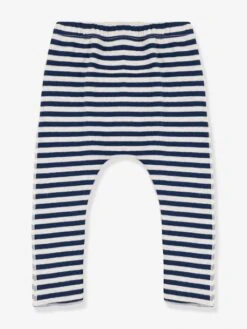 Pantalon Bébé Rayé En Tubique - PETIT BATEAU -Petit Bateau pantalon bebe raye en tubique petit bateau 2