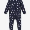 Pyjama Bébé étoiles Phosphorescentes En Molleton PETIT BATEAU -Petit Bateau pyjama bebe etoiles phosphorescentes en molleton petit bateau