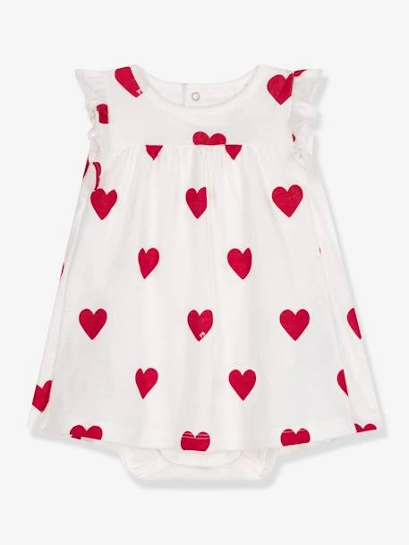 Robe Body Imprimé Coeur PETIT BATEAU 4 Robe Body Imprimé Coeur PETIT BATEAU – Image 2