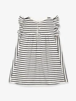 Robe Body Rayée Marinière En Coton Bio Bébé - PETIT BATEAU