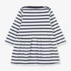 Robe Manches Longues Iconique En Jersey épais Bio Bébé - PETIT BATEAU -Petit Bateau robe manches longues iconique en jersey epais bio bebe petit bateau
