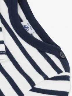 Robe Manches Longues Iconique En Jersey épais Bio Bébé - PETIT BATEAU -Petit Bateau robe manches longues iconique en jersey epais bio bebe petit bateau 2