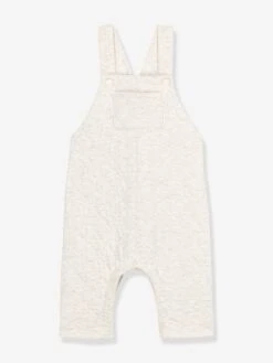 Salopette Longue Bébé En Tubique Matelassé - PETIT BATEAU -Petit Bateau salopette longue bebe en tubique matelasse petit bateau 3